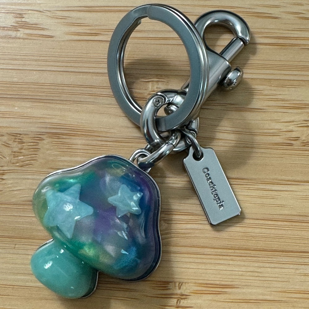 Coachtopia Mushroom Bag Charm/Key Ring